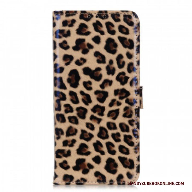 Folio-hoesje voor Samsung Galaxy S22 5G Luipaard