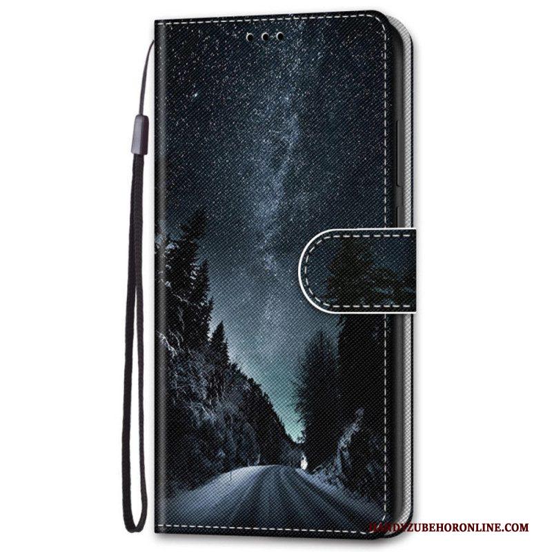 Folio-hoesje voor Samsung Galaxy S22 Plus 5G Mysterieuze Natuur