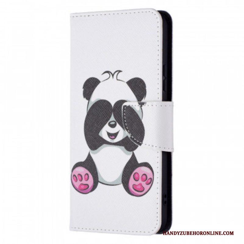 Folio-hoesje voor Samsung Galaxy S22 Plus 5G Panda-plezier