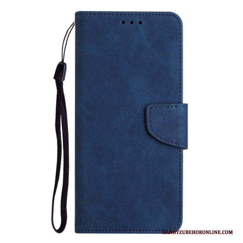 Folio-hoesje voor Samsung Galaxy S23 5G Vintage Lederen Stijl