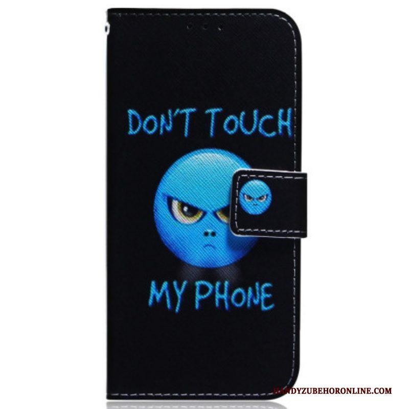 Folio-hoesje voor Samsung Galaxy S23 Plus 5G Emoji-telefoon