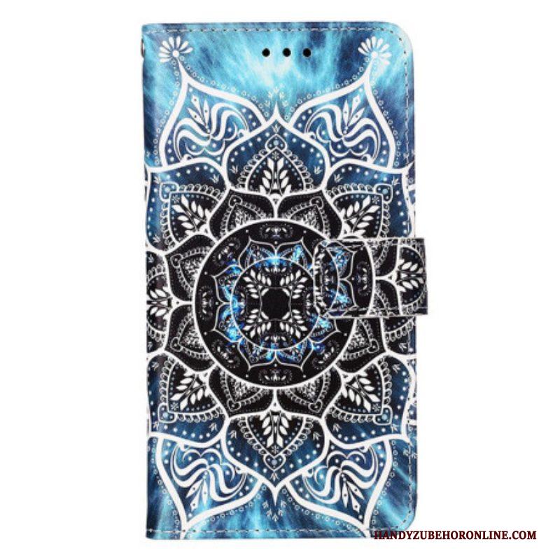 Folio-hoesje voor Samsung Galaxy S23 Ultra 5G Mandala In De Lucht