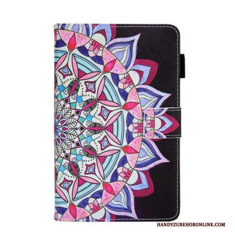 Folio-hoesje voor Samsung Galaxy Tab A7 Lite Grafische Mandala