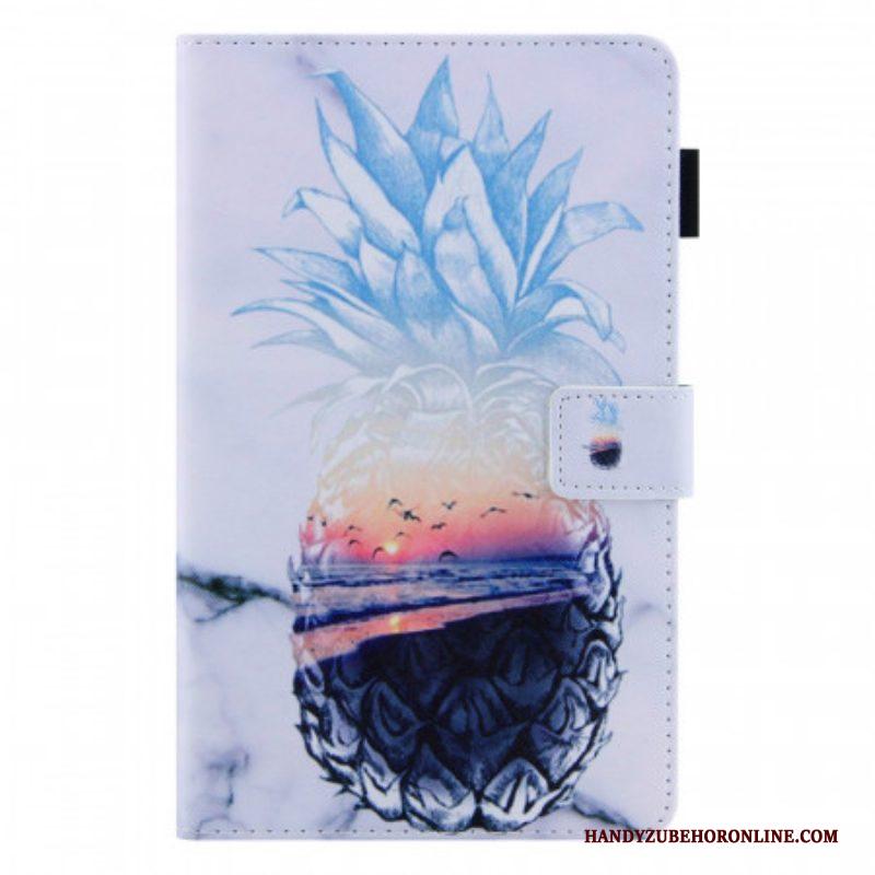 Folio-hoesje voor Samsung Galaxy Tab A8 (2021) Ananas Patroon