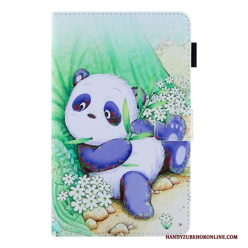 Folio-hoesje voor Samsung Galaxy Tab A8 (2021) Schattige Panda