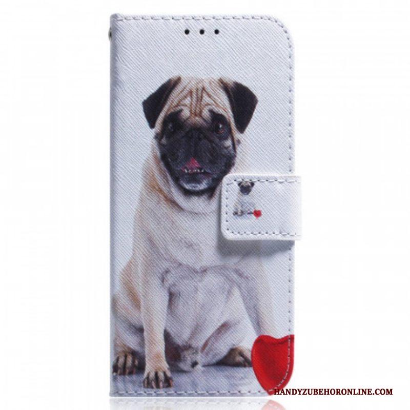 Folio-hoesje voor Sony Xperia 1 IV Mops Hond