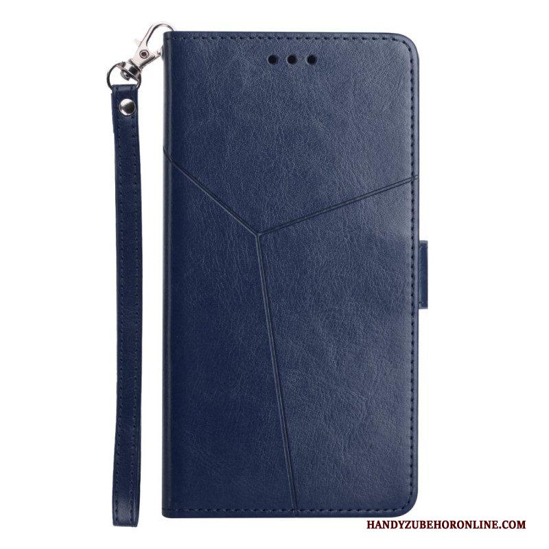 Folio-hoesje voor Sony Xperia 5 IV Met Ketting Y-patroon Met Bandjes