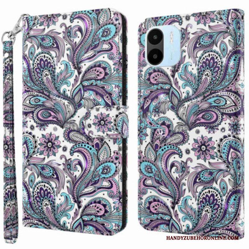 Folio-hoesje voor Xiaomi Redmi A1 Paisley