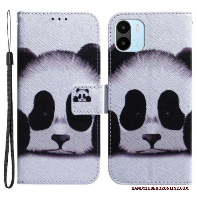 Folio-hoesje voor Xiaomi Redmi A1 Panda