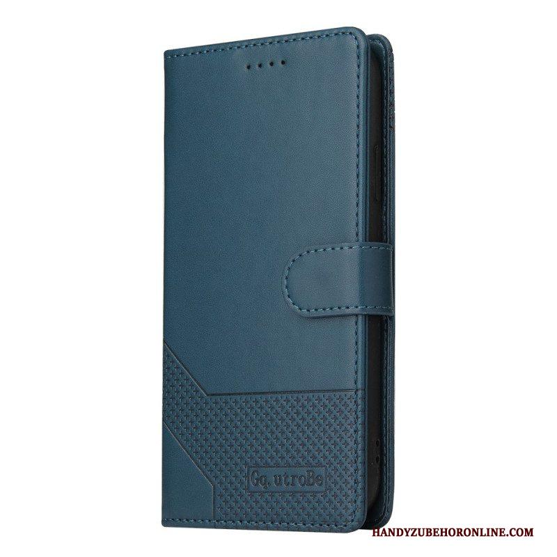 Folio-hoesje voor Xiaomi Redmi Note 10 Pro Ledereffect Gq.utrobe