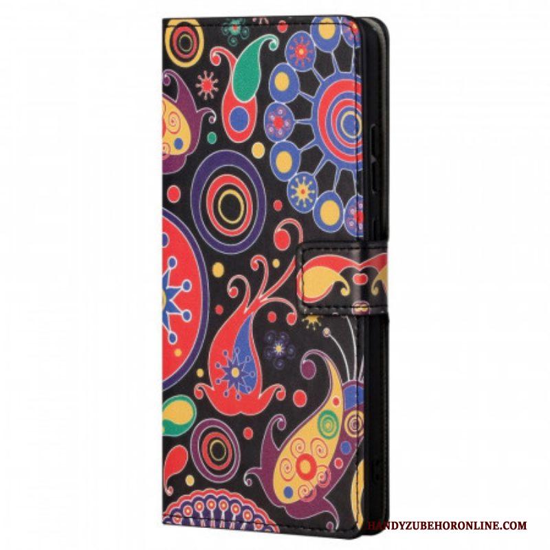 Folio-hoesje voor Xiaomi Redmi Note 11 Pro / 11 Pro 5G Melkweg Tekeningen