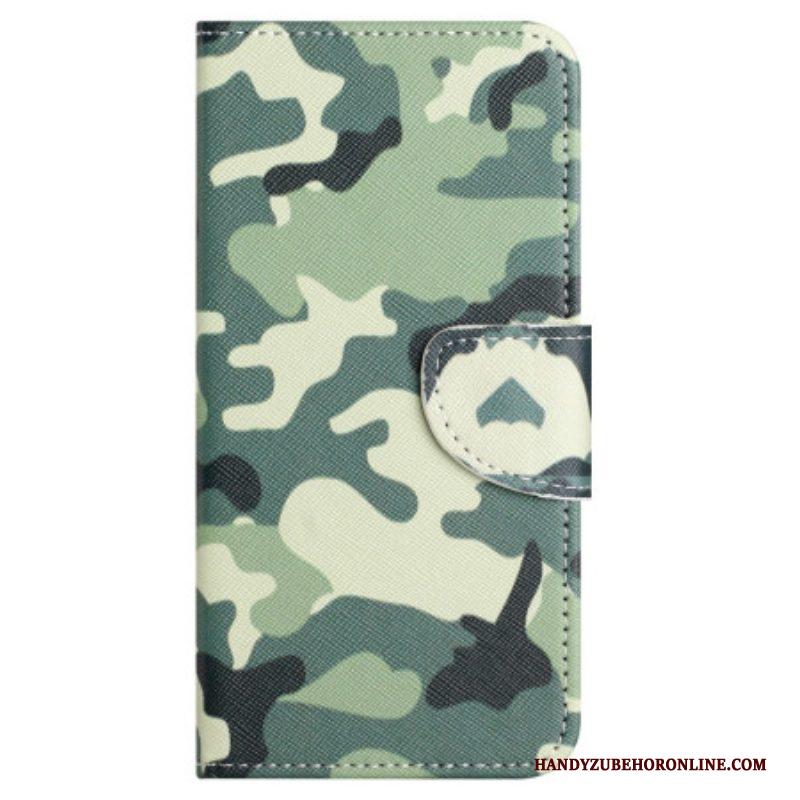 Folio-hoesje voor Xiaomi Redmi Note 12 4G Camouflage