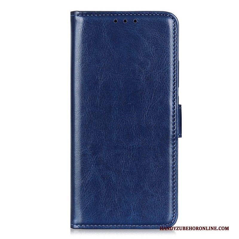 Folio-hoesje voor Xiaomi Redmi Note 12 4G Imitatie Lakleer