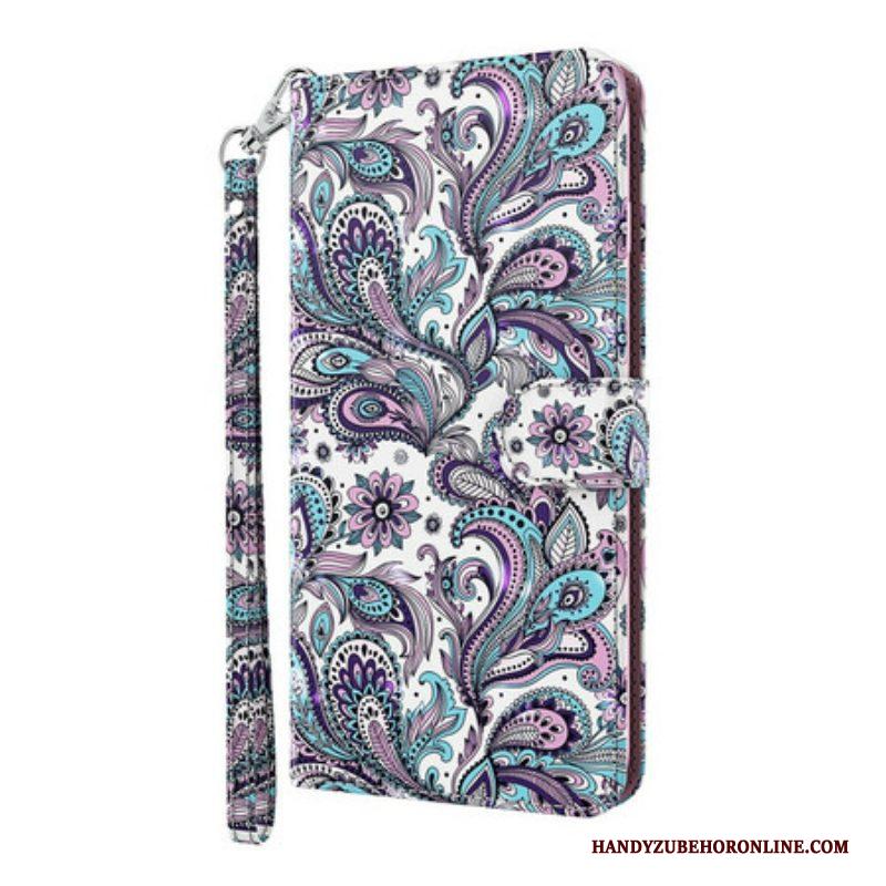 Folio-hoesje voor iPhone 13 Pro Max Bloemen Patronen