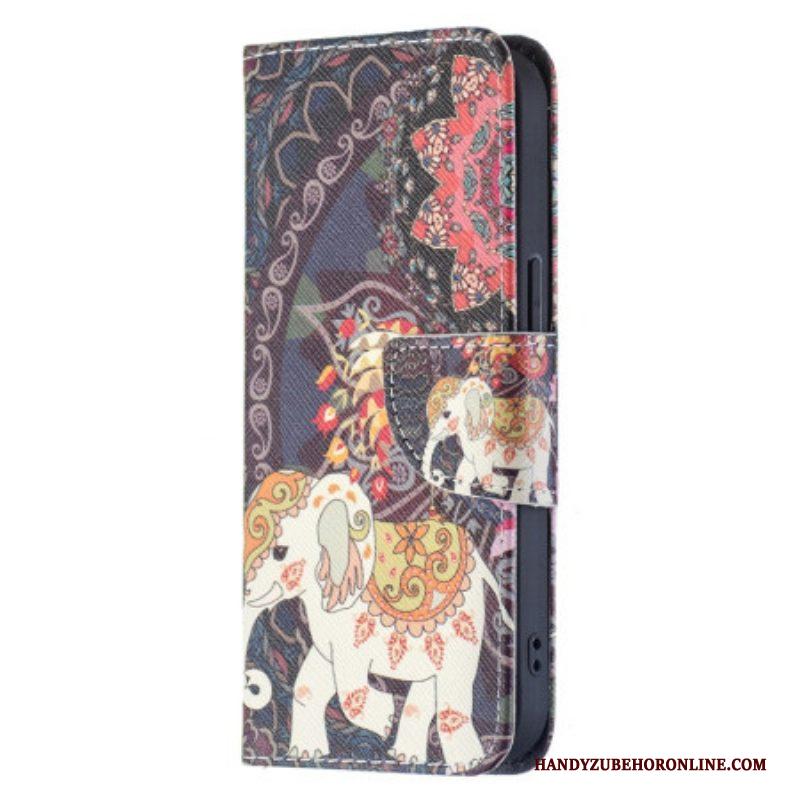 Folio-hoesje voor iPhone 15 Stamolifant