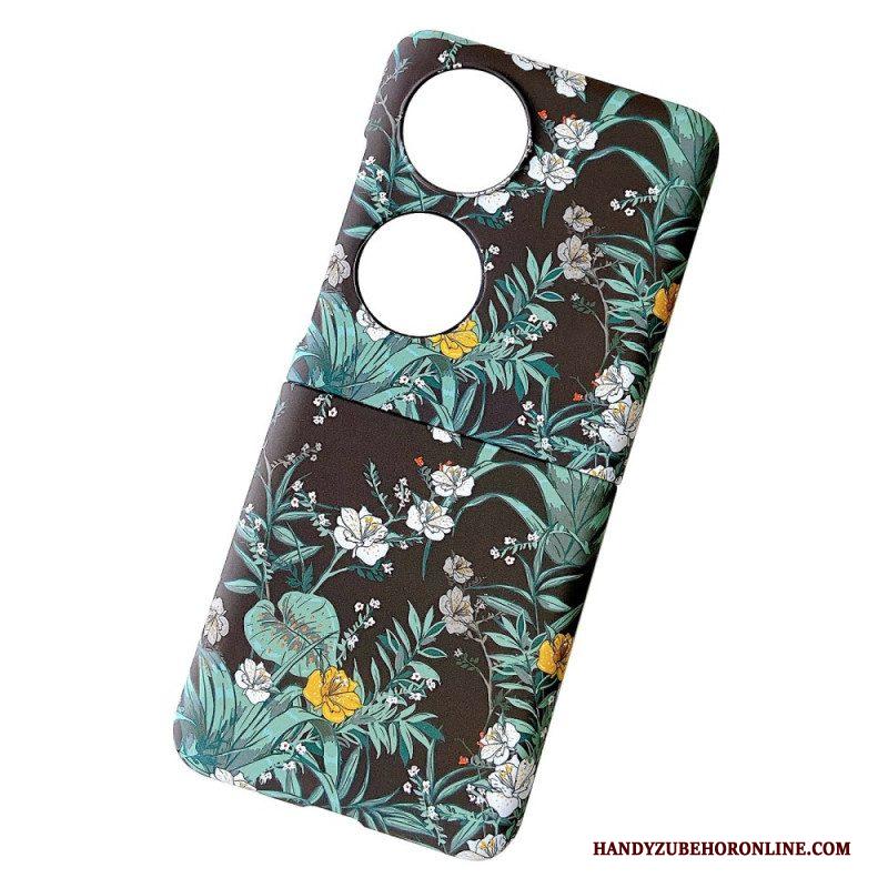 Hoesje voor Huawei P50 Pocket Bloemen