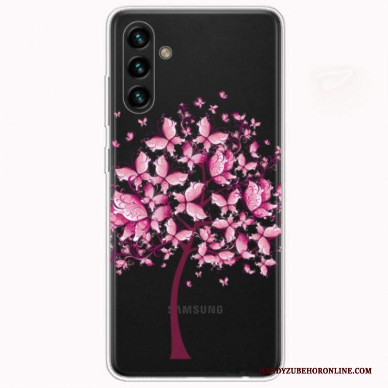 Hoesje voor Samsung Galaxy A13 5G / A04s Reiziger Kat