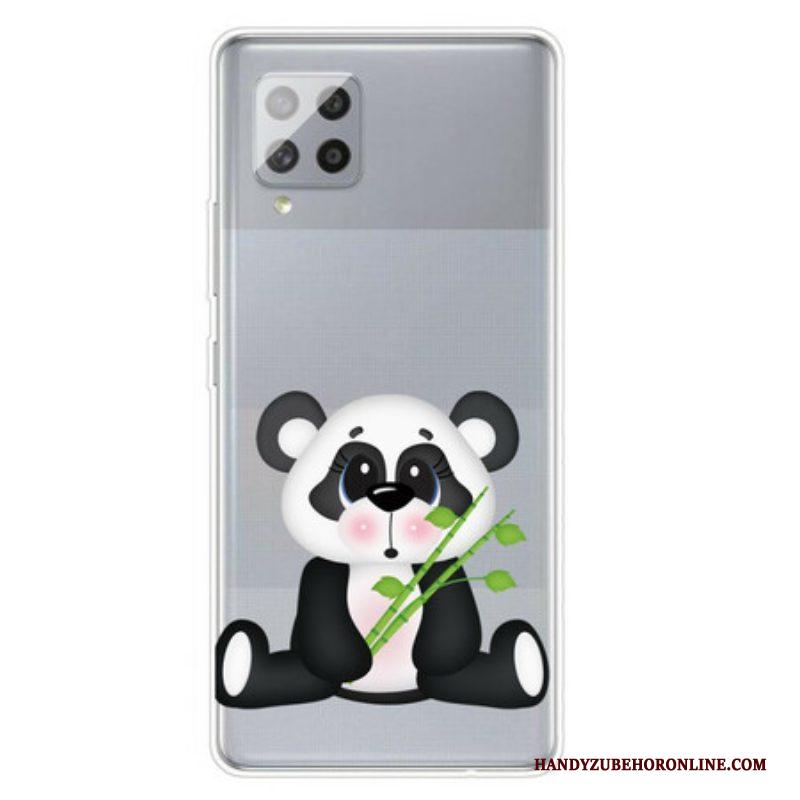 Hoesje voor Samsung Galaxy A42 5G Naadloze Trieste Panda