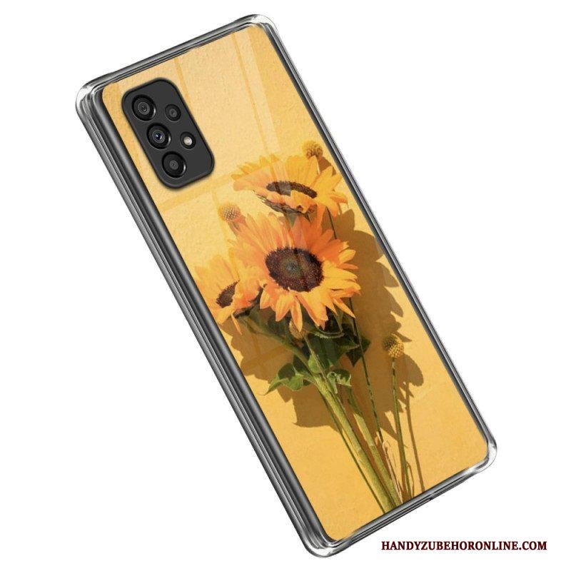 Hoesje voor Samsung Galaxy A53 5G Zonnebloemen