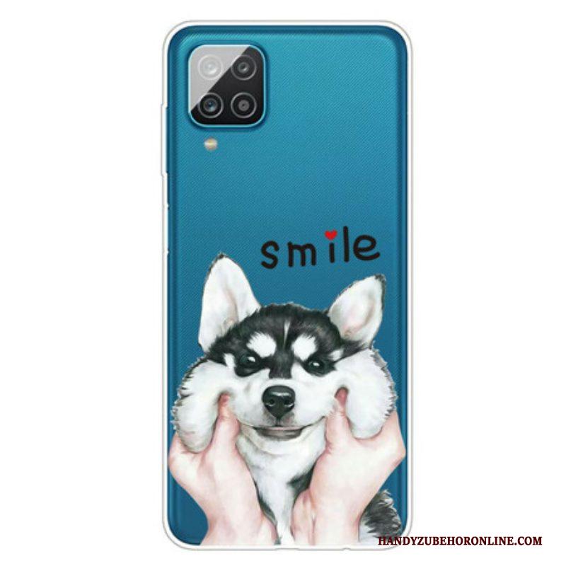 Hoesje voor Samsung Galaxy M12 / A12 Lach Hond