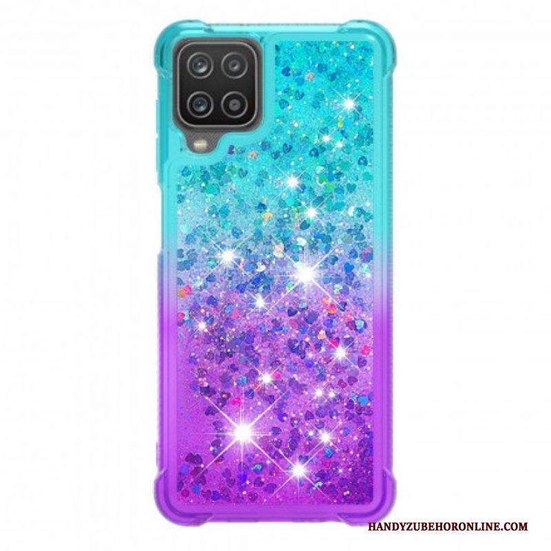 Hoesje voor Samsung Galaxy M12 / A12 Pailletten Kleuren