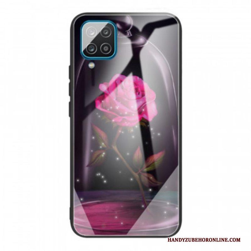 Hoesje voor Samsung Galaxy M32 Magisch Roze Gehard Glas