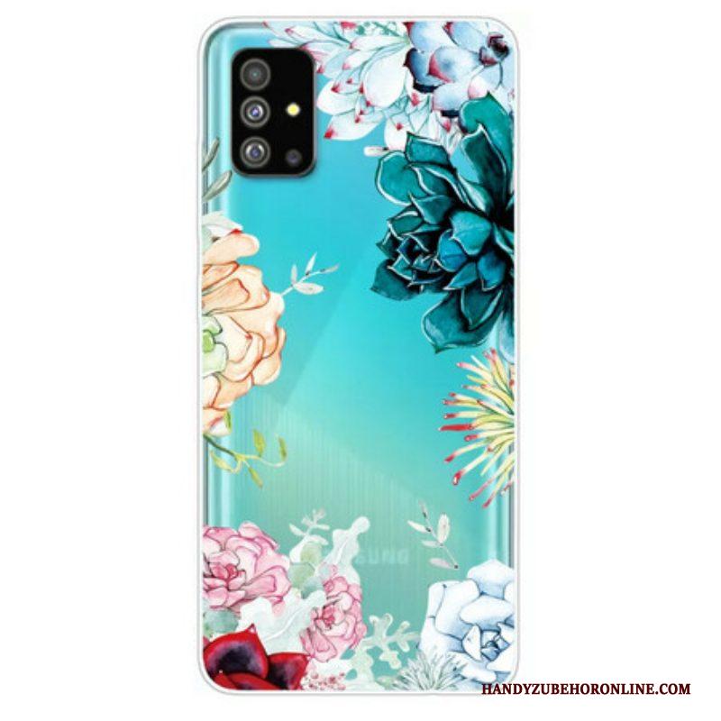 Hoesje voor Samsung Galaxy S20 Plus / S20 Plus 5G Aquarel Bloemen