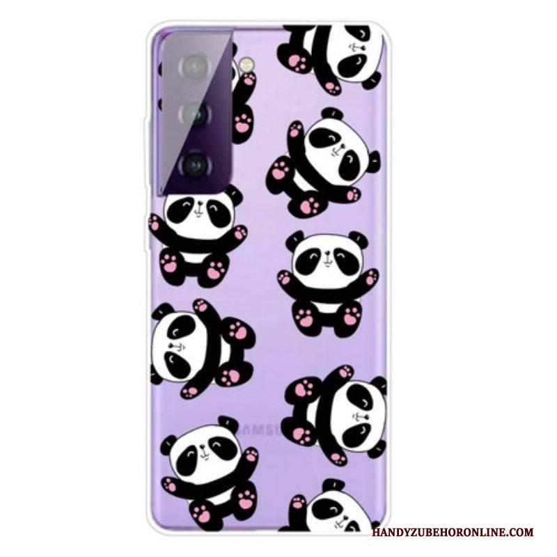 Hoesje voor Samsung Galaxy S21 5G Top Panda's Plezier