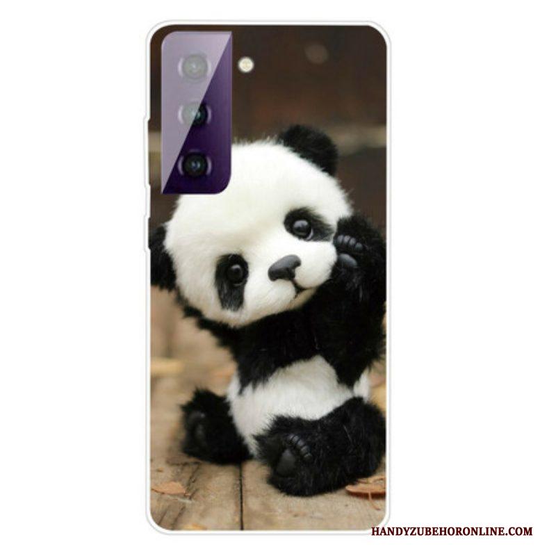 Hoesje voor Samsung Galaxy S21 FE Flexibele Panda