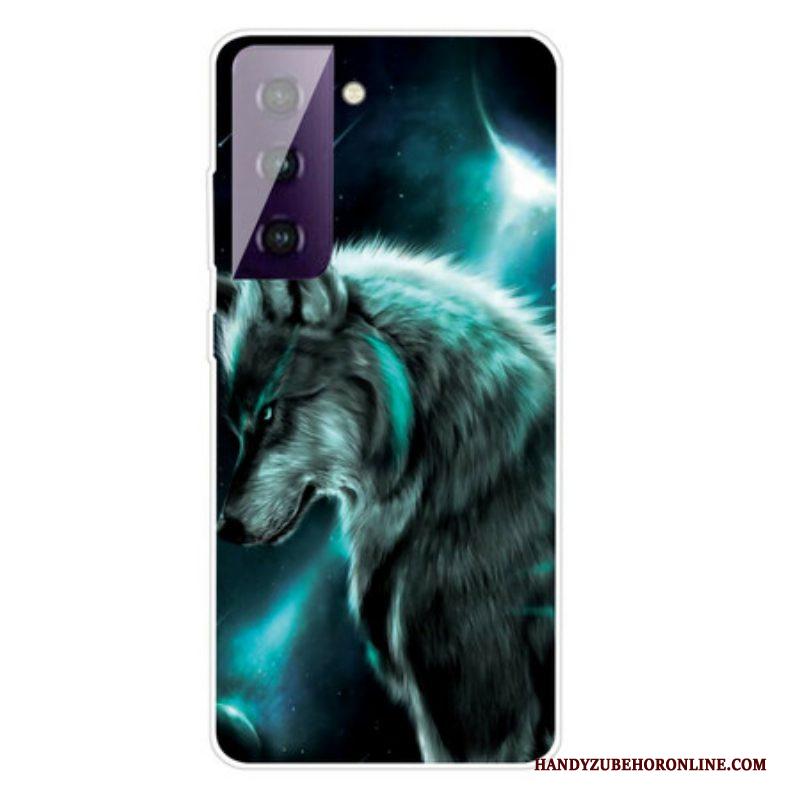 Hoesje voor Samsung Galaxy S21 Plus 5G Koninklijke Wolf