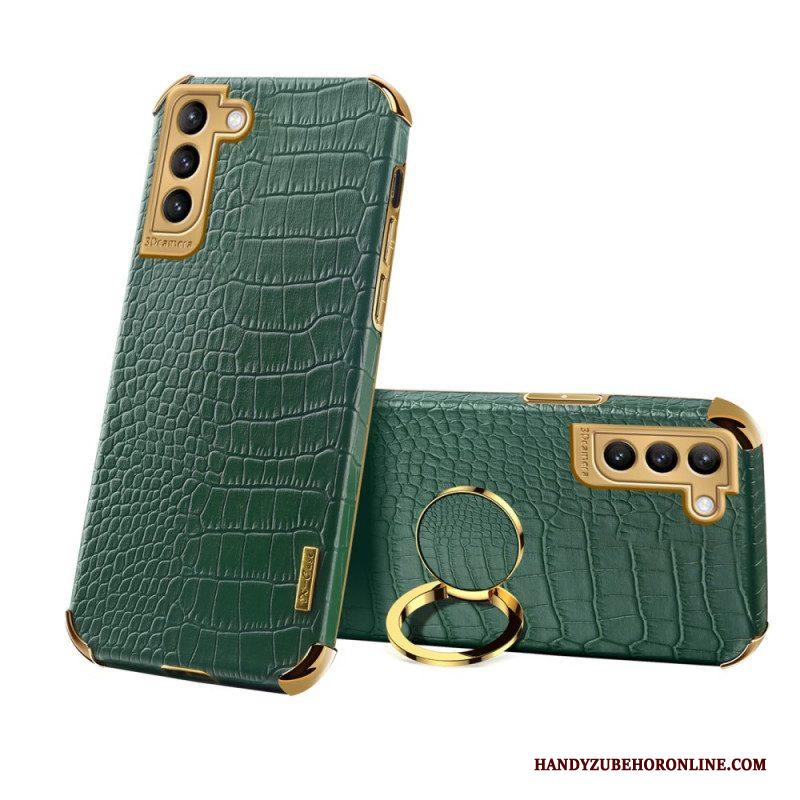 Hoesje voor Samsung Galaxy S21 Plus 5G X-case Krokodillenleer-effect