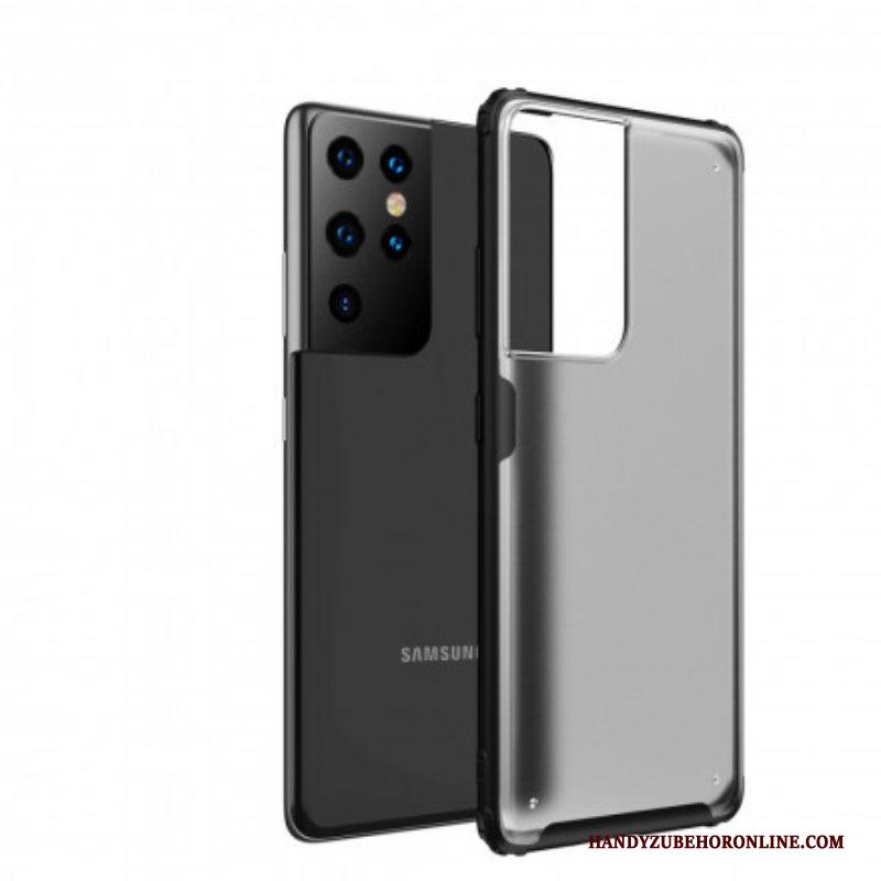 Hoesje voor Samsung Galaxy S21 Ultra 5G Ijzige Hybride