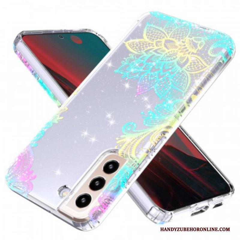 Hoesje voor Samsung Galaxy S22 5G Flexibele Siliconen Mandala