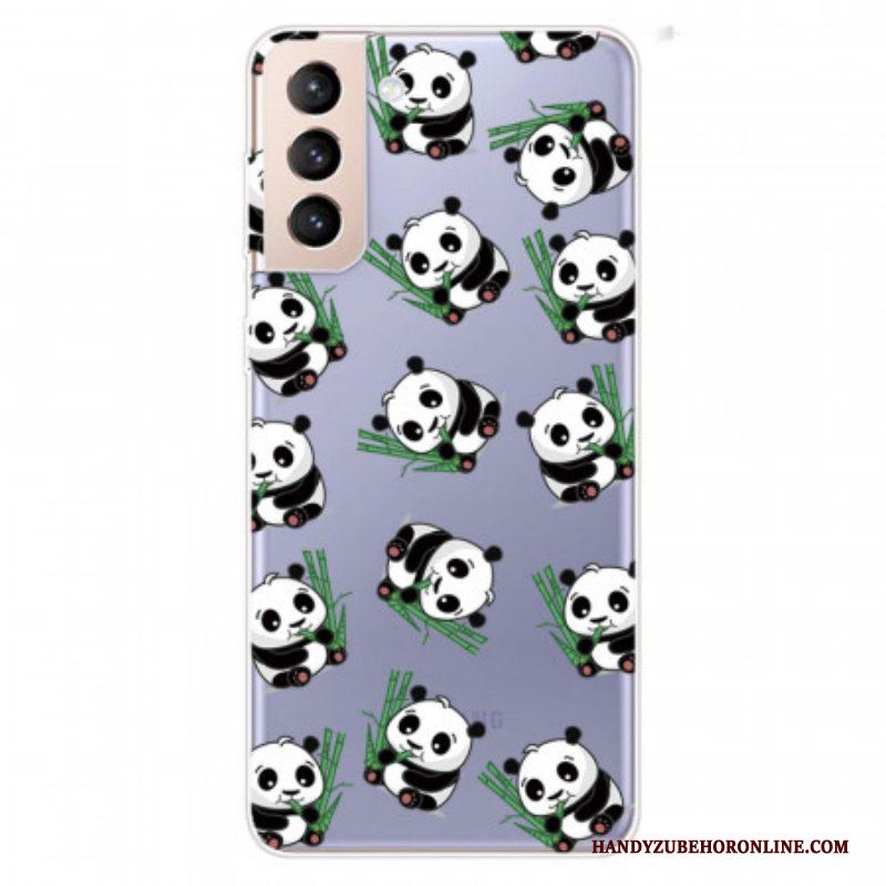 Hoesje voor Samsung Galaxy S22 5G Kleine Panda's