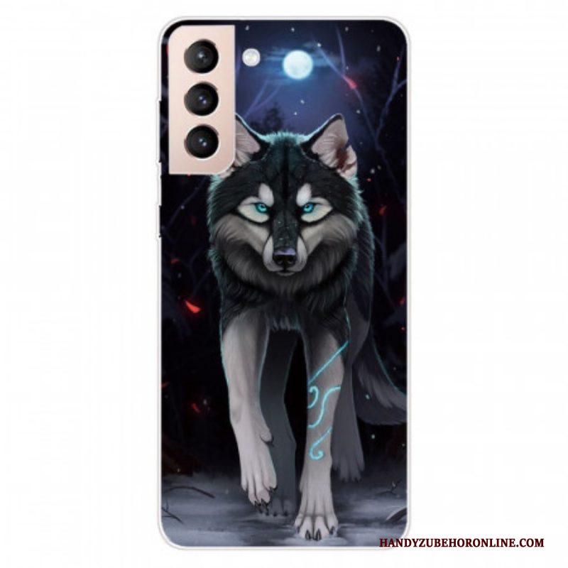 Hoesje voor Samsung Galaxy S22 5G Koninklijke Wolf