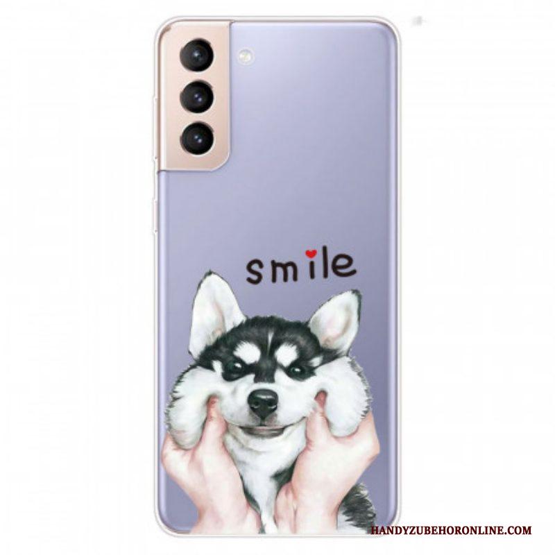 Hoesje voor Samsung Galaxy S22 5G Lach Hond