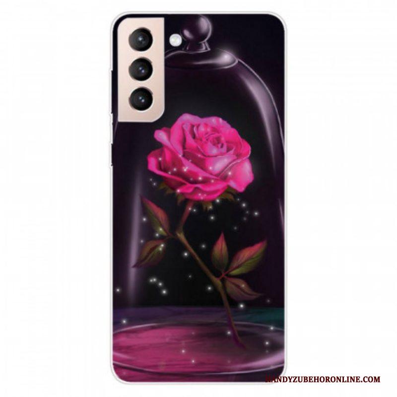 Hoesje voor Samsung Galaxy S22 5G Magisch Roze