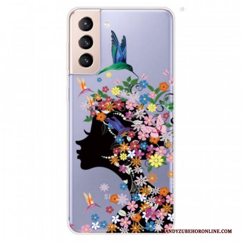 Hoesje voor Samsung Galaxy S22 5G Mooi Bloemhoofd