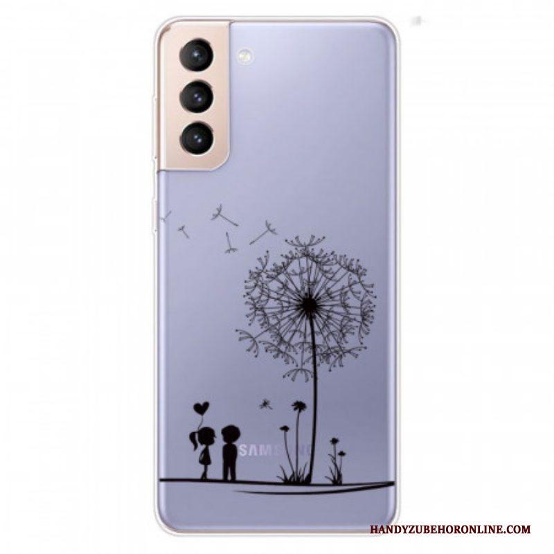 Hoesje voor Samsung Galaxy S22 5G Paardebloem Liefde