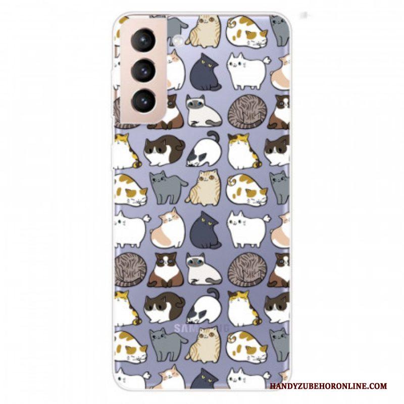 Hoesje voor Samsung Galaxy S22 5G Topkatten