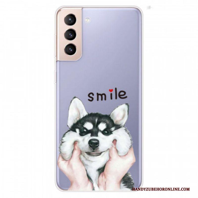 Hoesje voor Samsung Galaxy S22 Plus 5G Lach Hond