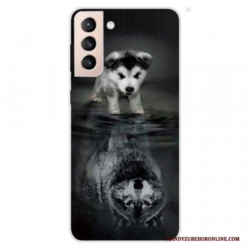 Hoesje voor Samsung Galaxy S22 Plus 5G Puppy-droom