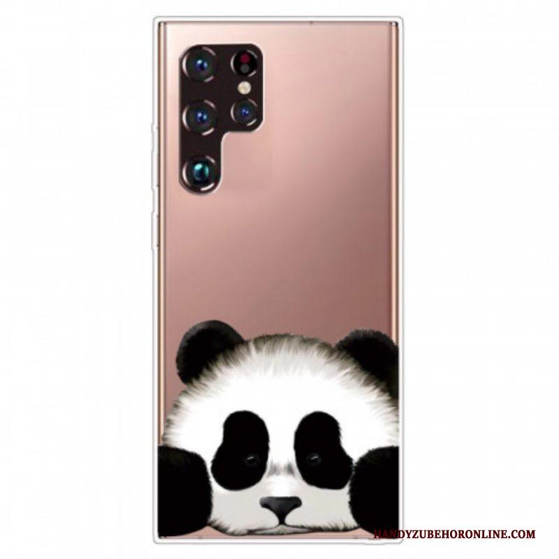 Hoesje voor Samsung Galaxy S22 Ultra 5G Naadloze Panda