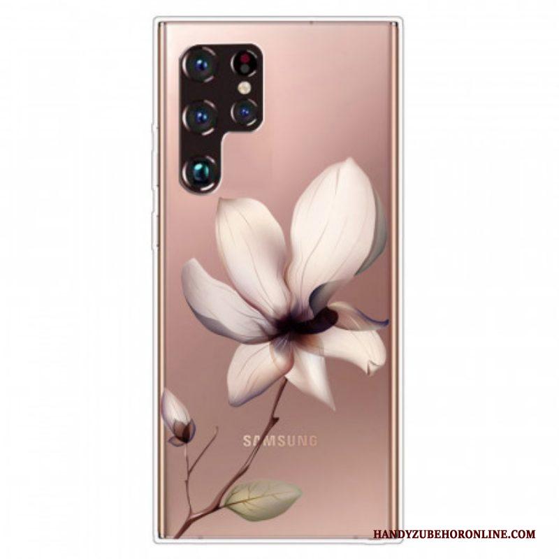 Hoesje voor Samsung Galaxy S22 Ultra 5G Premium Bloemen