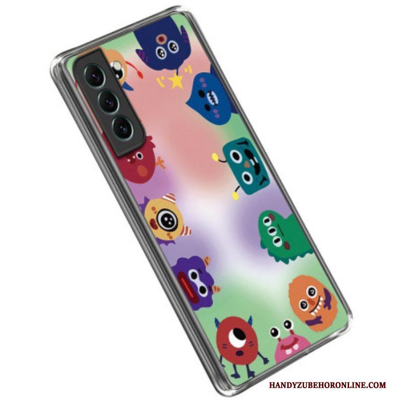 Hoesje voor Samsung Galaxy S23 5G Flexibele Kleine Monsters