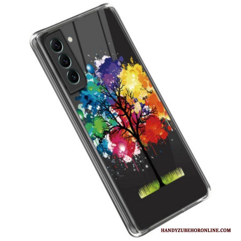 Hoesje voor Samsung Galaxy S23 5G Naadloze Aquarel Boom