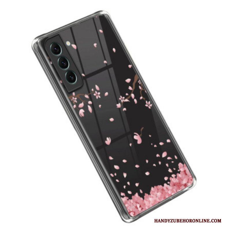 Hoesje voor Samsung Galaxy S23 5G Naadloze Roze Bloemen