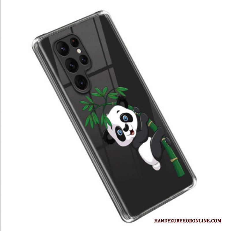 Hoesje voor Samsung Galaxy S23 Ultra 5G Panda Bamboe