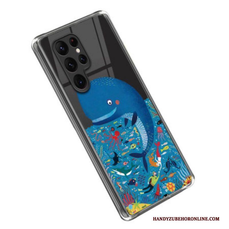 Hoesje voor Samsung Galaxy S23 Ultra 5G Walvis