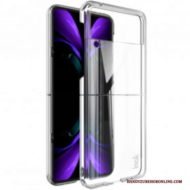 Hoesje voor Samsung Galaxy Z Flip 3 5G Folio-hoesje Kristal Imak